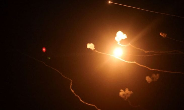 قال الحزب في بيانين إنه قصف “قاعدة دادو” وهي مقر القيادة الشمالية قرب مدينة صفد (لقطة شاشة)
