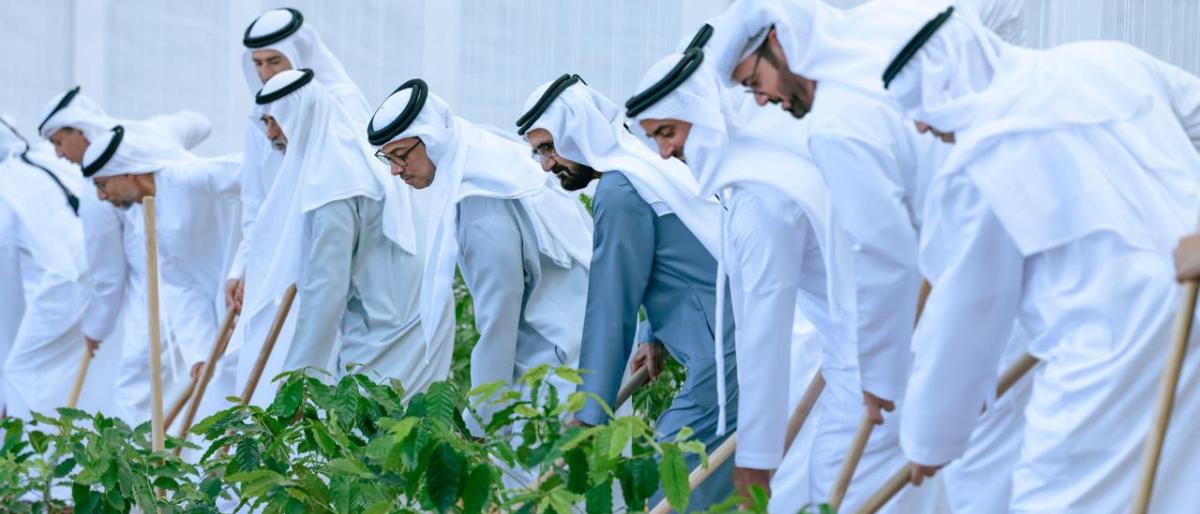 جانب من إطلاق المبادرة (وام)