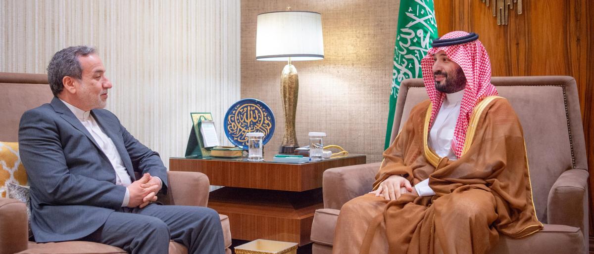 محمد بن سلمان التقى عراقجي، وبحث معه المستجدات في المنطقة والجهود المبذولة بشأنها (واس)