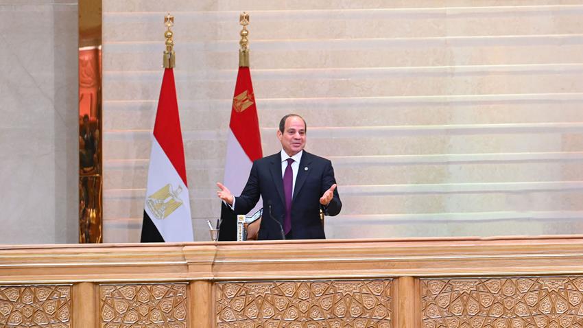 الرئيس المصري عبد الفتاح السيسي (موقع رئاسة الجمهورية المصرية)