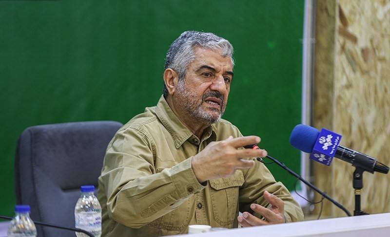 القيادي في «الحرس الثوري» محمد علي جعفري (أرشيفية - التلفزيون الرسمي)