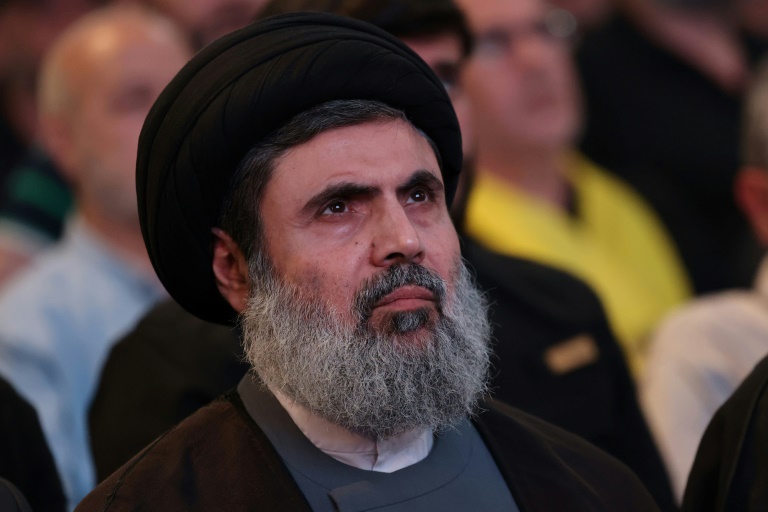 رئيس المجلس التنفيذي لحزب الله، هاشم صفي الدين (أ ف ب)