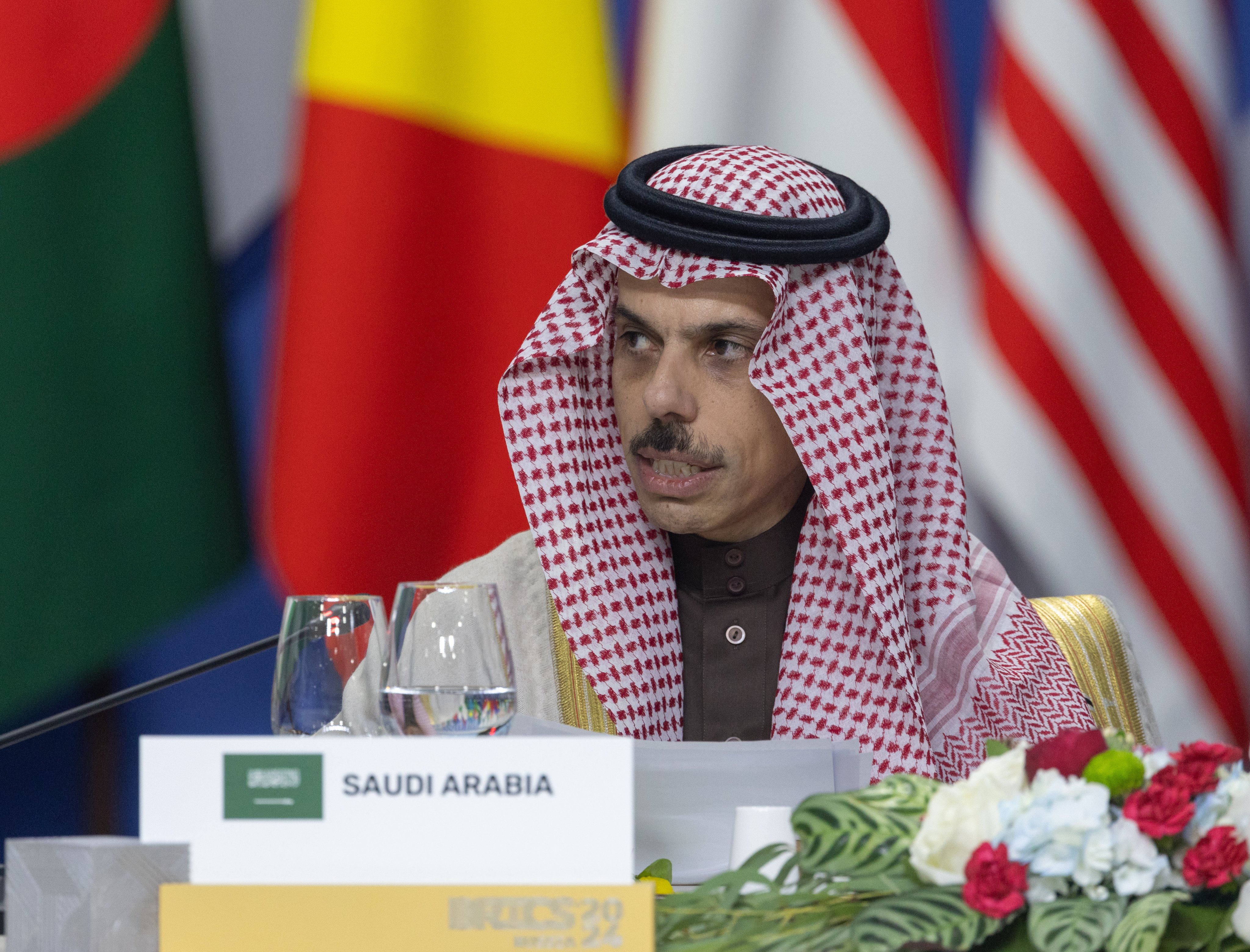 وزير الخارجية السعودي الأمير فيصل بن فرحان في قمة "بريكس + 2024"