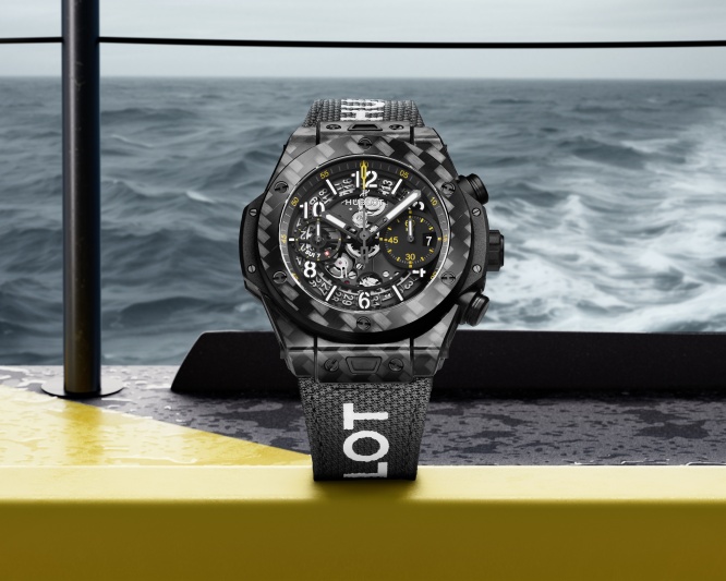 بإصدار محدود يضم 100 قطعة.. Hublot تصدر ساعتها الأحدث لخوض المحيطات Big‭ ‬Bang‭ ‬Unico‭ ‬Sailing‭ ‬Team (الرجل)