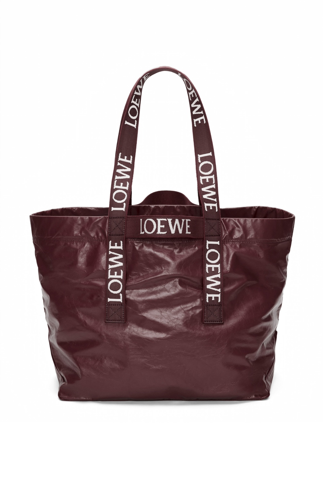 حقيبة Fold Shopper in Paper متعددة الاستخدامات خفيفة الوزن - المصدر: Loewe
