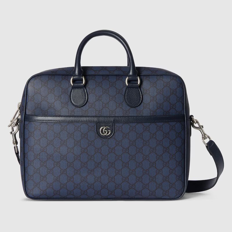 حقيبة Ophidia medium GG briefcase الأنيقة تصلح لرجال الأعمال - المصدر: Gucci