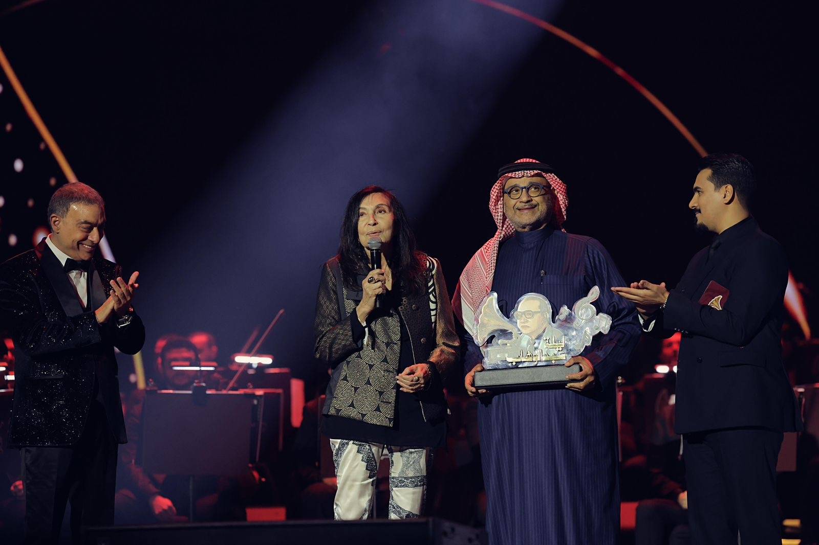 تكريم عائلة الموسيقار محمد عبد الوهاب (بنش مارك)