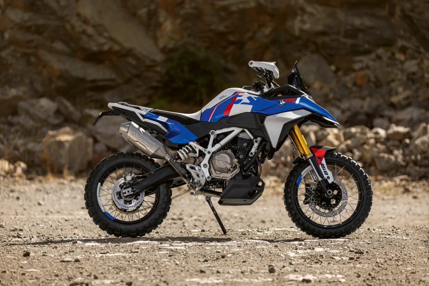 صممت BMW سيارة F 450 GS مع وضع التضاريس المختلفة في الاعتبار (موقع الشركة)