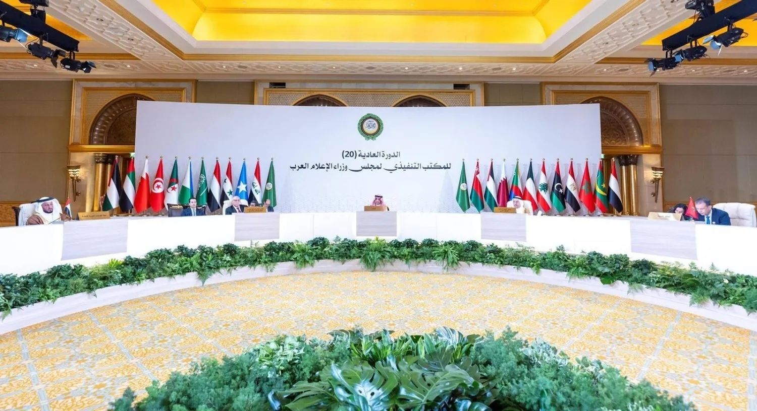 الدوسري مترئساً اجتماع المكتب التنفيذي لمجلس وزراء الإعلام العرب (واس)