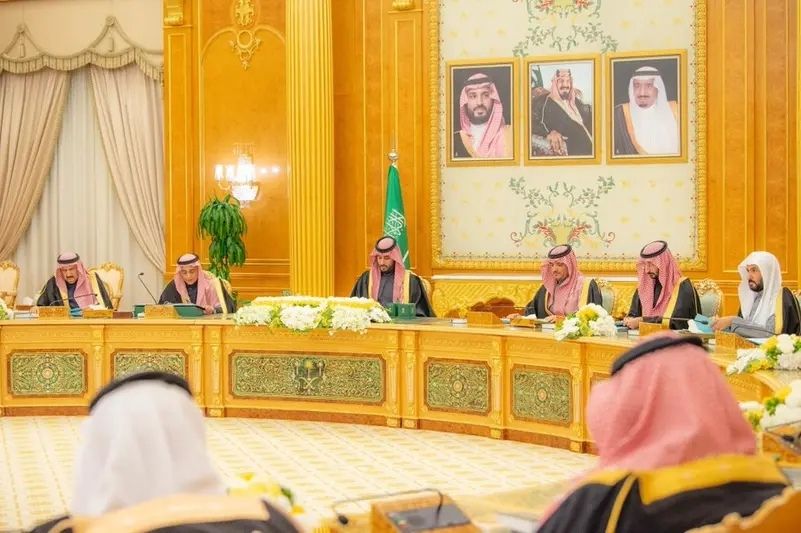 الامير محمد بن سلمان يترأس اجتماع مجلس الوزراء (واس)