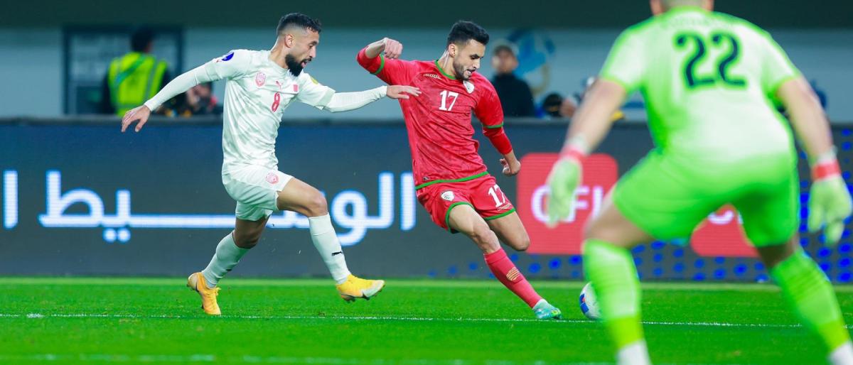 حقق منتخب البحرين الفوز بهدفين مقابل هدف على نظيره العُماني (اعلام كويتي)