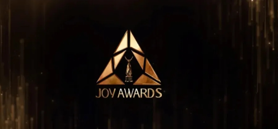 شعار joy awards- الصورة من المركز الإعلامي للمهرجان