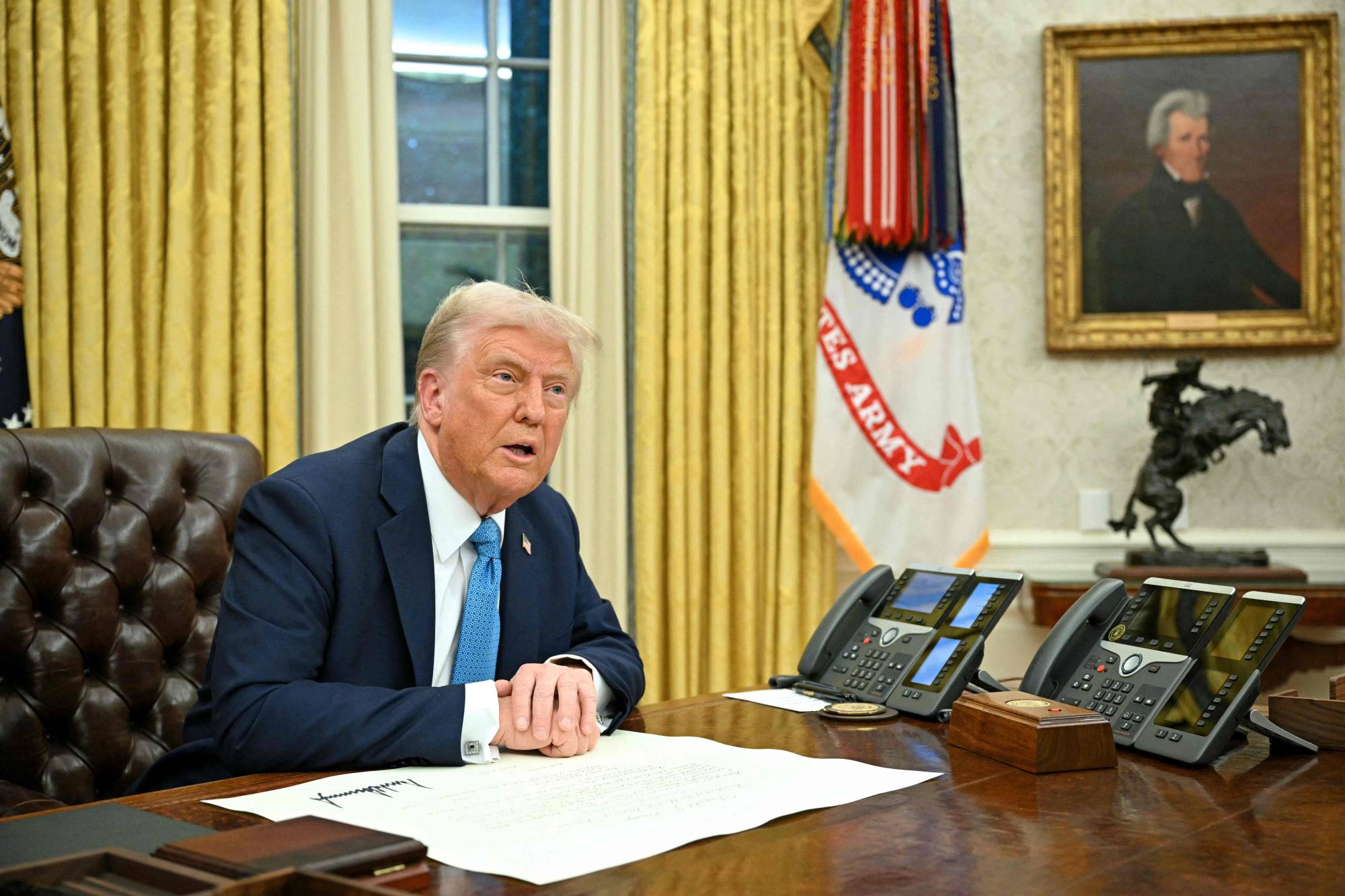 الرئيس الأميركي دونالد ترمب (أ.ف.ب)