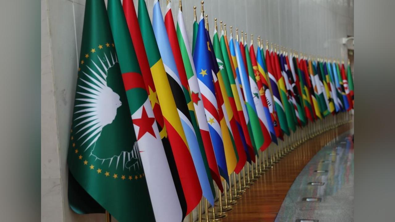 أعلام الدول الافريقيه (موقع الاتحاد الافريقي)