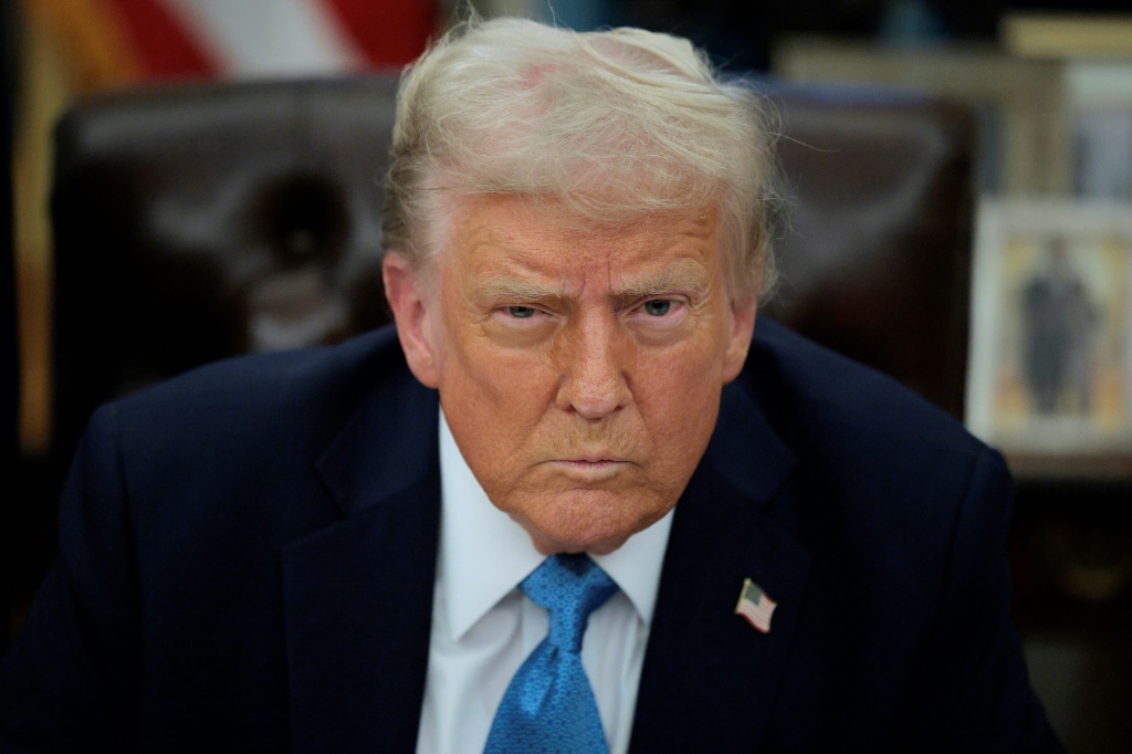 الرئيس الأميركي دونالد ترامب في البيت الأبيض في واشنطن في 31 كانون الثاني/يناير 2025 (أ ف ب)   