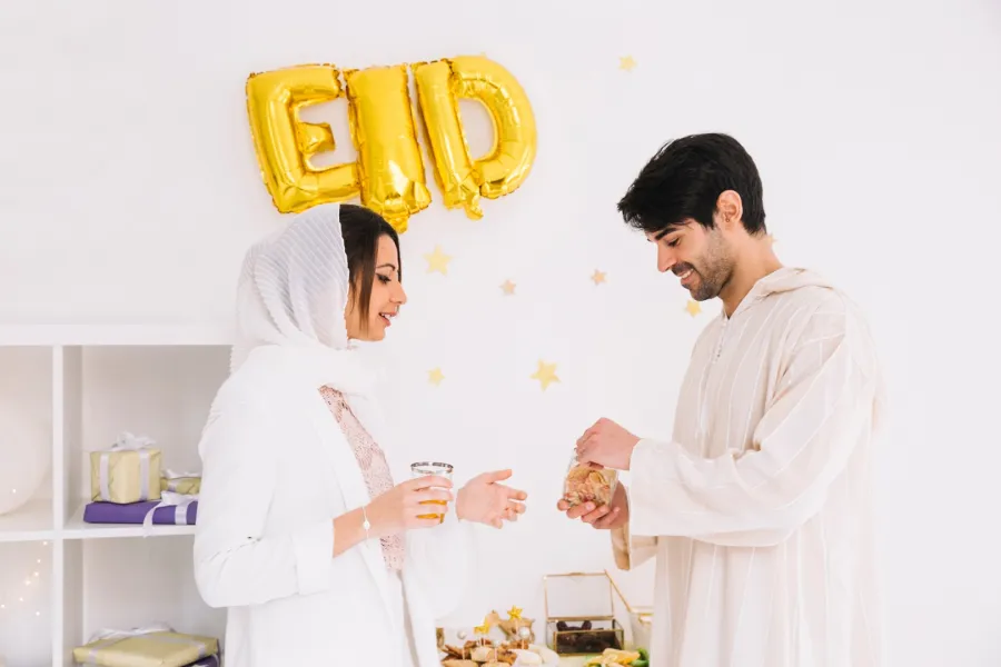 أجمل رسائل تهنئة بعيد الفطر للزوج 2025 (سيدتي)