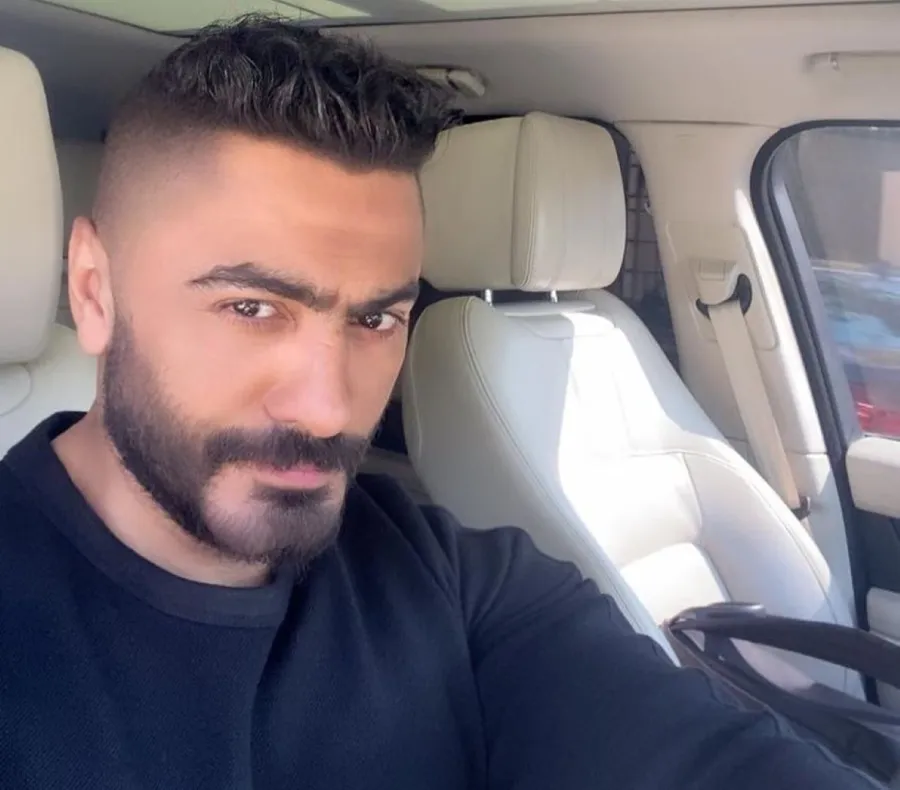 تامر حسني - الصورة من حسابه على إنستغرام