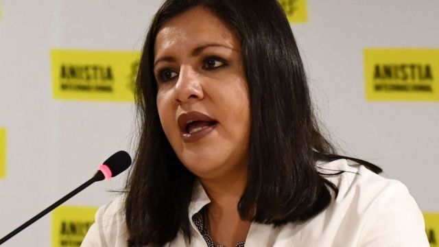 إريكا جيفارا روساس، مسؤولة الأبحاث والسياسات والحملات بالعفو الدولية (صفحتها على الفيسبوك)