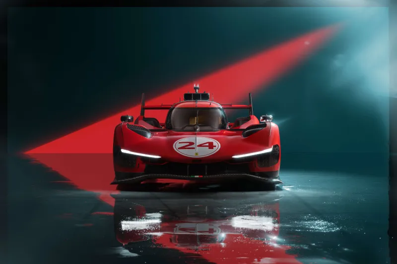 سيارة Ferrari 499P Modificata: ملكة الحلبات بروح الانتصارات الأسطورية  (الرجل)