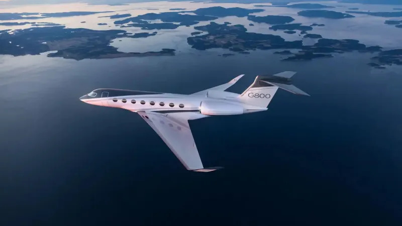 تعد جلف ستريم G800 أكثر من مجرد طائرة للانتقال بين الأماكن، إذ توفر تجربة سفر فاخرة وعالية الجودة (موقع الشركة)