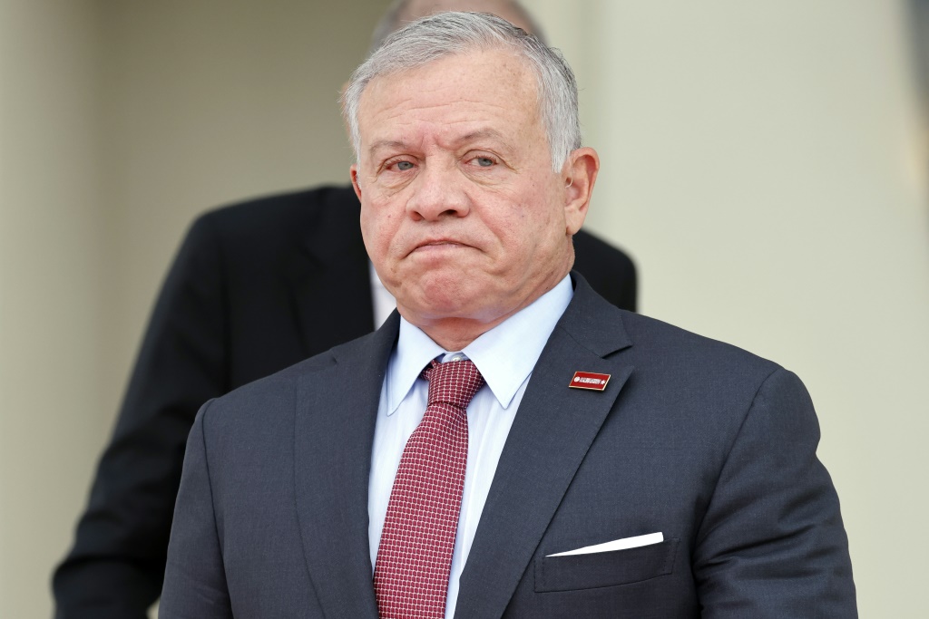 العاهل الأردني الملك عبد الله الثاني (ا ف ب)