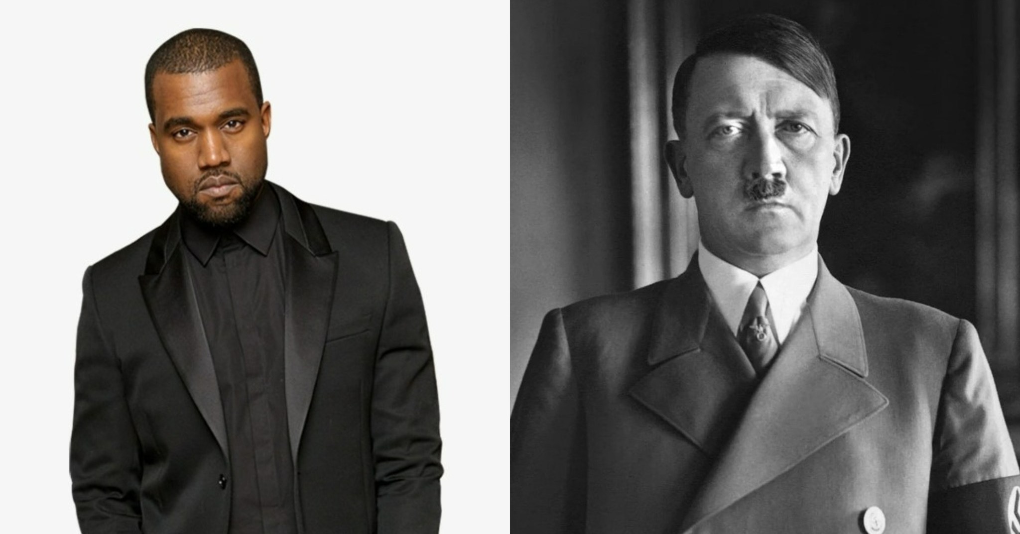  أغنية “هيل هتلر” (Heil Hitler) للمغني الأمريكي كانييه ويست (صورة مركبة مواقع التواصل)