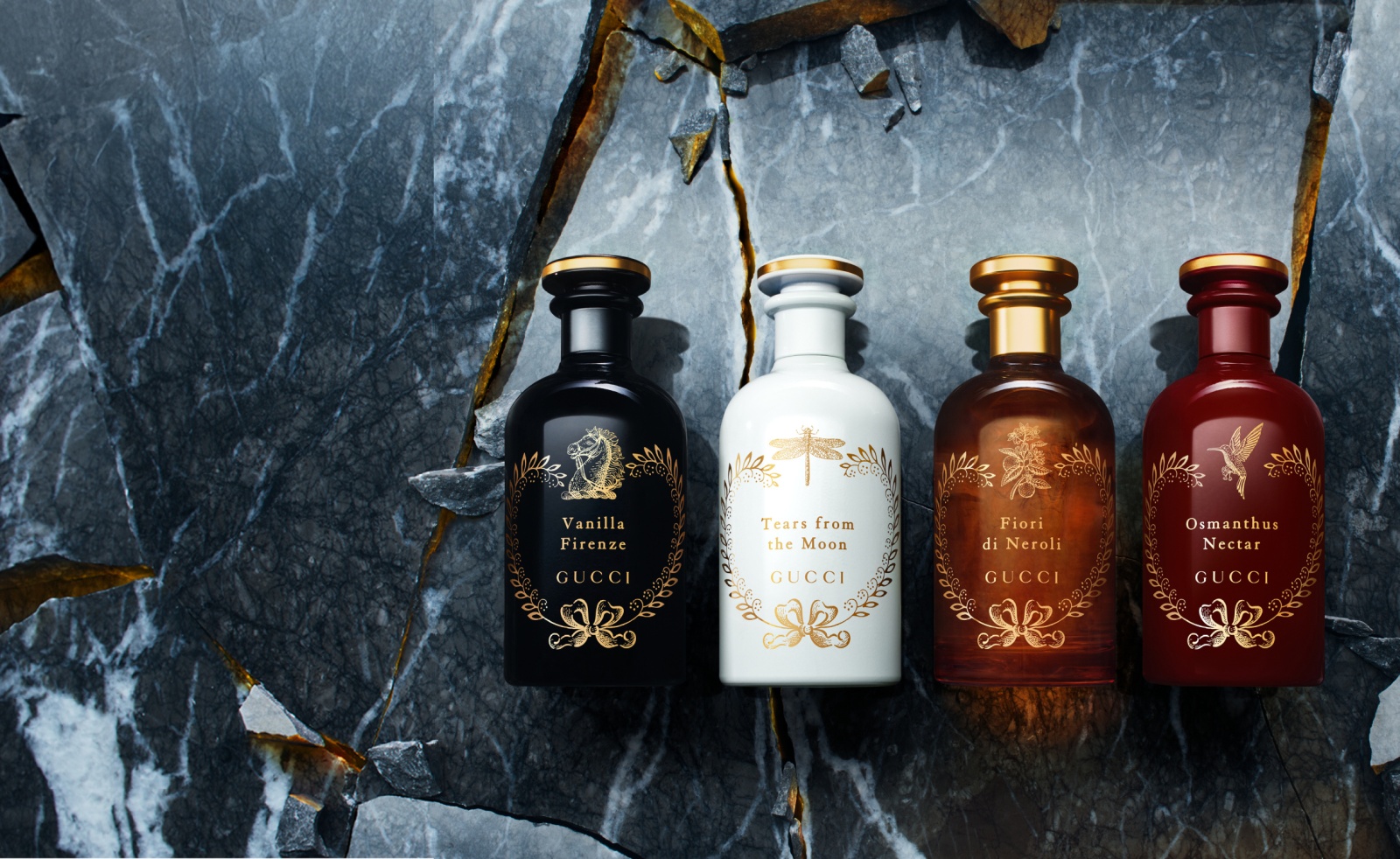 أحدث إصدارات مجموعة “The Alchemist’s Garden”  من “Gucci” - المصدر: Gucci
