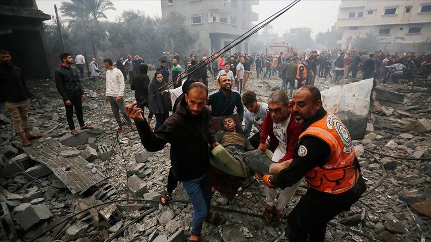 سكان غزة يتعرضون لأبشع إبادة اسرائيلية في هذا العصر أمام صمت العالم (وفا)