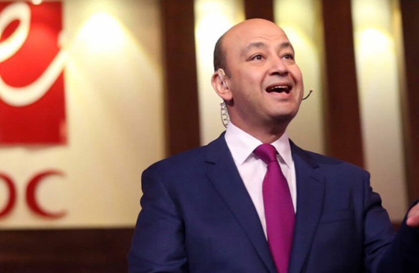 الإعلامي المصري عمرو أديب (لقطة شاشة متداولة على وسائل إعلام مصرية)