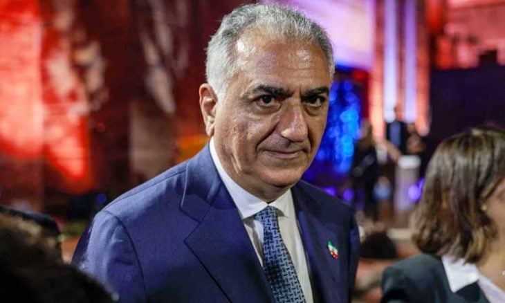 رضا بهلوي نجل شاه إيران الراحل (أ ف ب)