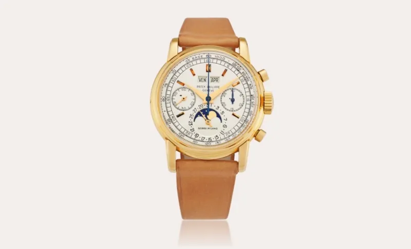 ساعة Patek Philippe 2499 تُبهر نيويورك: تحفة نادرة تجمع الرفاهية والتاريخ! (الرجل)