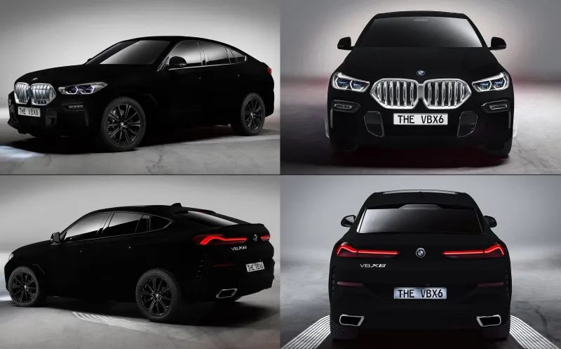 ثقب أسود على عجلات: BMW تكشف عن X6 بطلاء هو الأغمق في العالم (الرجل)