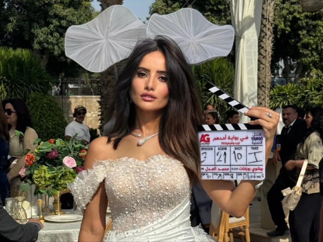 زينة من مسلسل ورد وشيكولاتة - الصورة من المكتب الصحفي للفنانة زينة