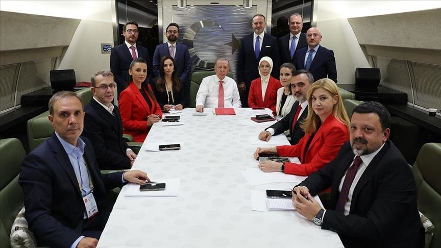 الرئيس أردوغان: لن نقبل بخطة تشرعن التنظيمات الإرهابية في سوريا (الأناضول)