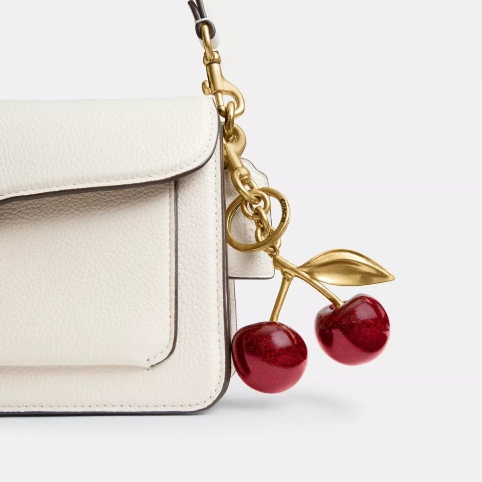 Coach Cherry Bag Charm
