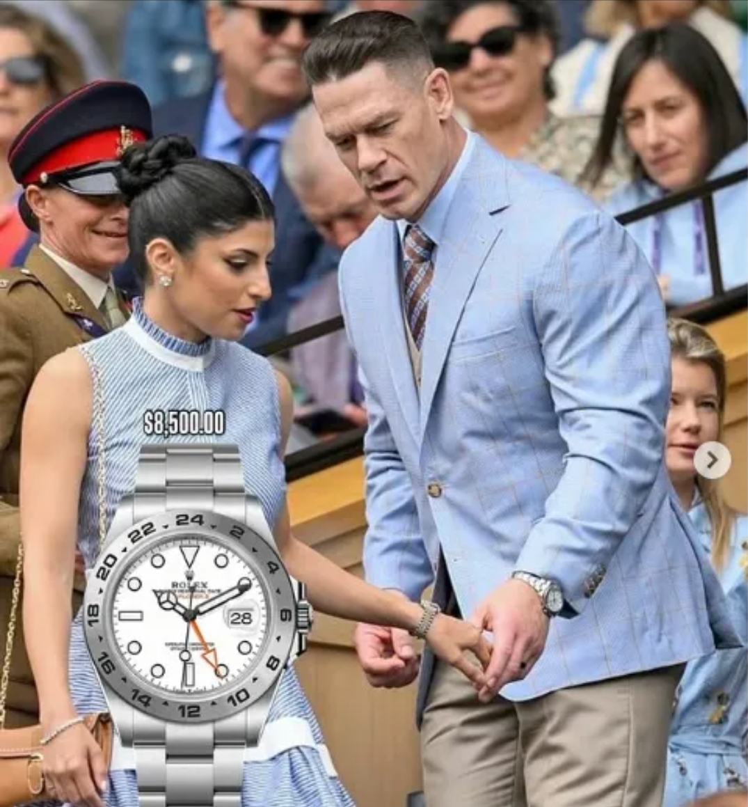 جون سينا يتألق بساعة Rolex في ويمبلدون.. وأناقة المشاهير تخطف الأنظار (الرجل)