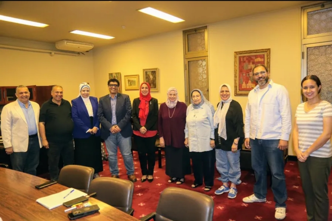 اللجنة التحضيرية لمهرجان الموسيقى العربية - الصورة من المركز الإعلامي لدار الأوبرا المصرية
