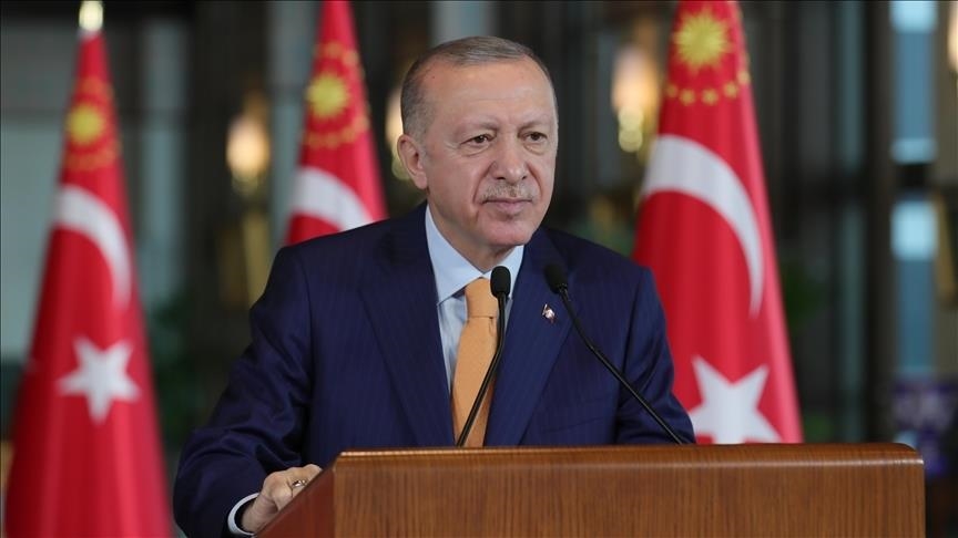أردوغان: نسير بثبات لنصبح قوة مؤثرة بالمنطقة والعالم (الأناضول)