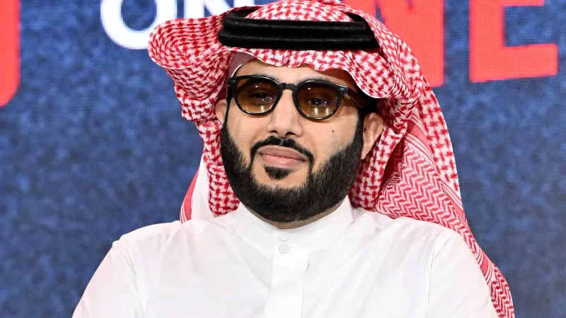  المستشار تركي آل الشيخ، رئيس الهيئة العامة للترفيه (أ ف ب)
