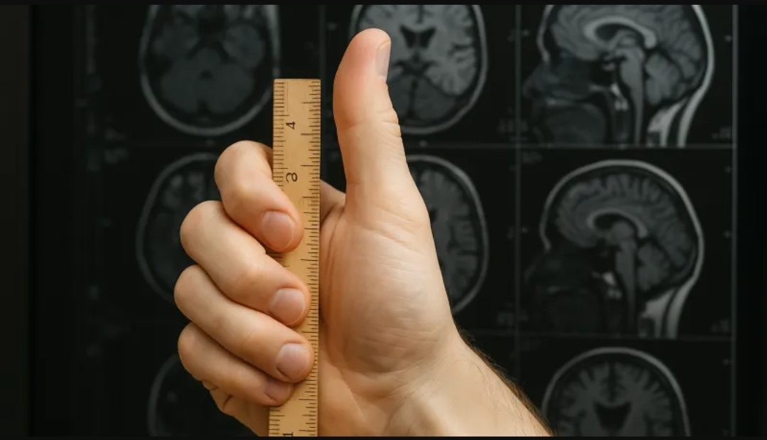 دراسة تكشف ارتباطًا بين طول الإبهام وحجم الدماغ (AI)