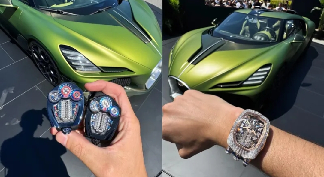 ساعة Jacob & Co Bugatti.. تحفة فاخرة بإلهام السيارات الفائقة وسعر أسطوري (الرجل)