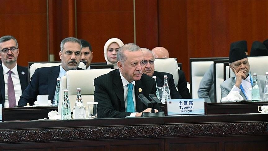 أردوغان: لا يوجد تفسير لعدم القدرة على وقف فظائع إسرائيل بغزة (الأناضول)