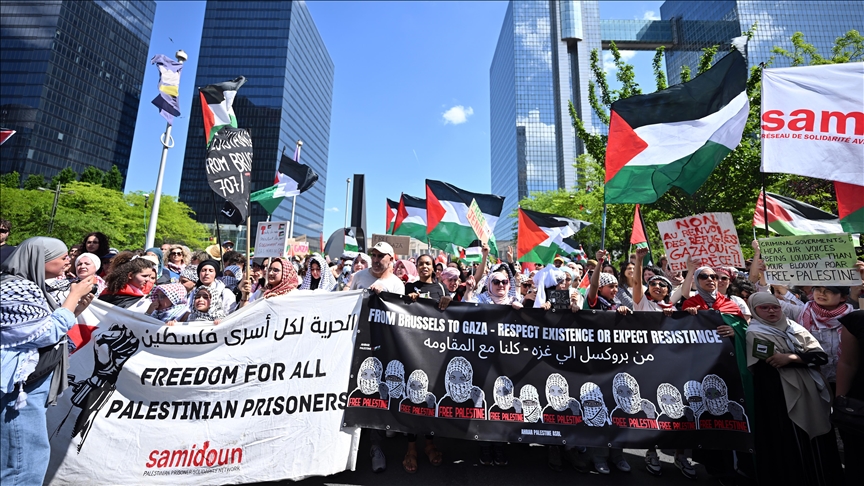 بلجيكا تعلن عزمها الاعتراف بدولة فلسطين وفرض عقوبات على حكومة إسرائيل (الأناضول)