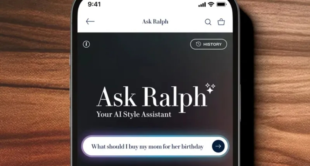 Ralph Lauren تطلق روبوت Ask Ralph الذكي (الرجل)