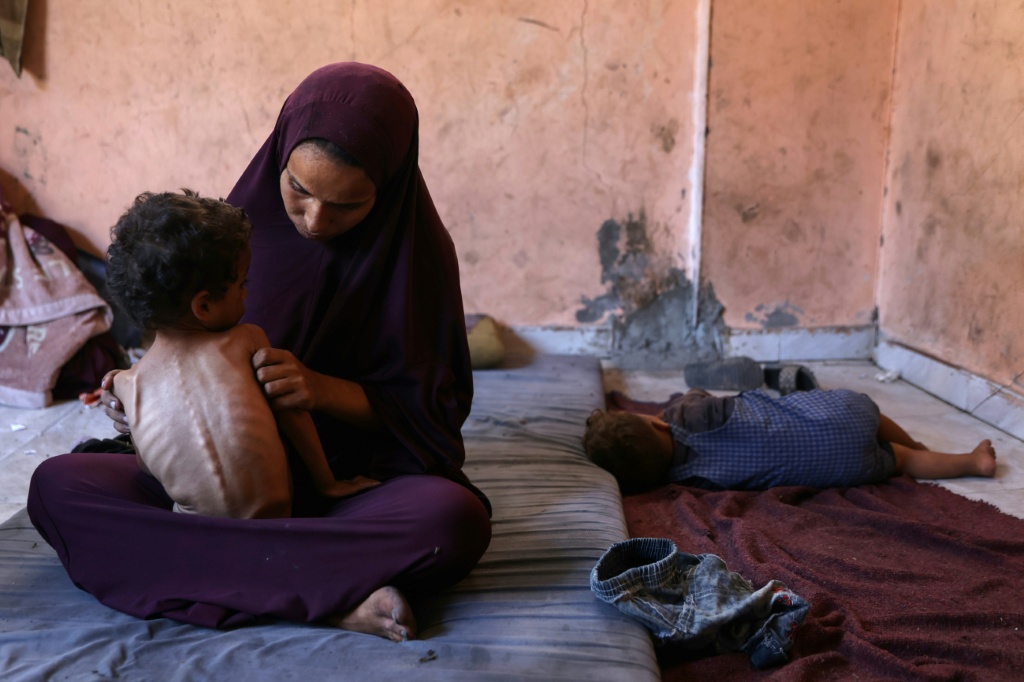 قالت المتحدثة باسم اليونيسف تيس إنغرام من منطقة المواصي في الجنوب، إن "التهجير القسري والجماعي للعائلات من مدينة غزة يشكل تهديدا قاتلا للفئات الأكثر ضعفا" (أ ف ب)