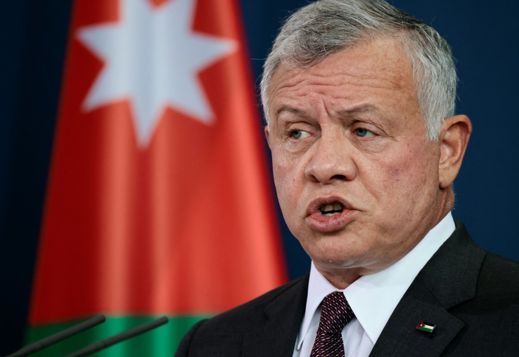 العاهل الأردني الملك عبد الله الثاني (أ ف ب)