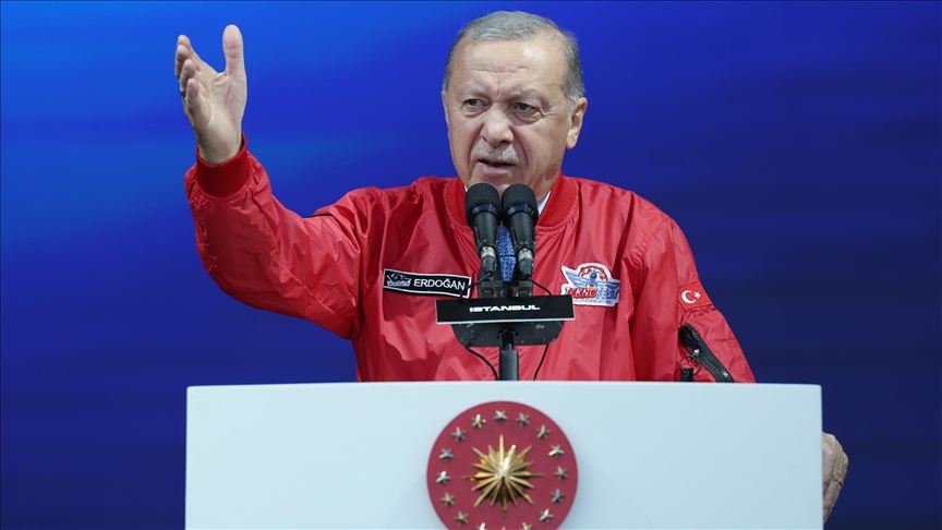 أردوغان: فضلا عن (نقش سلوان) لن نعطي ولو حصاة واحدة تعود للقدس (الأناضول)