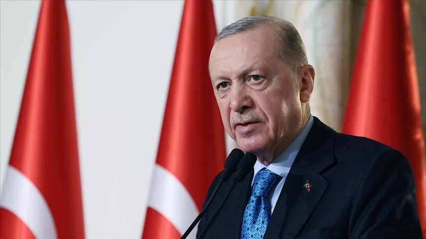 أردوغان: السلام لن يتحقق إلا بحصول الفلسطينيين على دولة مستقلة (الأناضول)