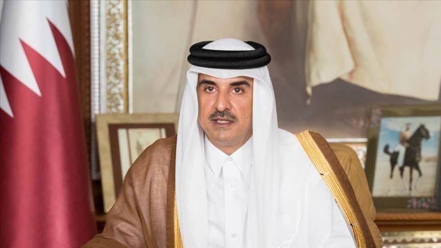 أمير قطر يهاجم نتنياهو ويرفض محاولات إسرائيل لتقسيم سوريا (الأناضول)