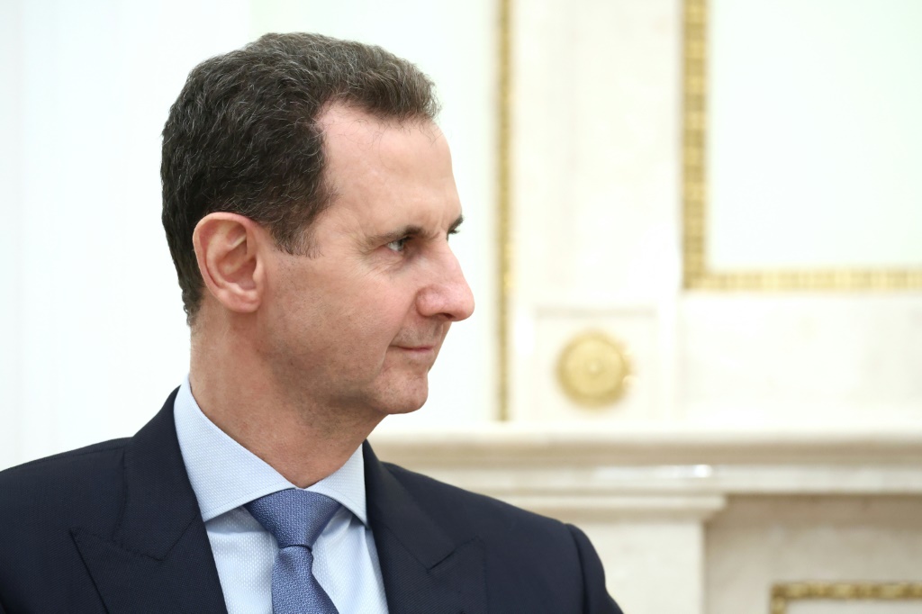 الرئيس السوري السابق بشار الأسد في صورة مؤرخة 25 تموز/يوليو 2024 (أ ف ب)